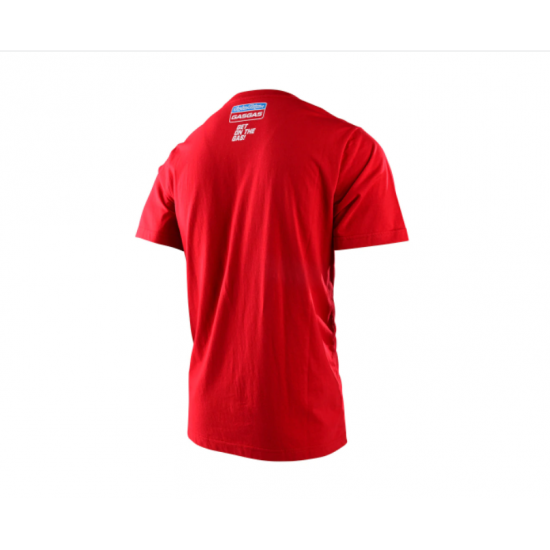 TLD GASGAS Team Stock SS Tee Red