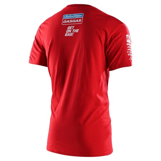 TLD GASGAS Team Youth Tee Red