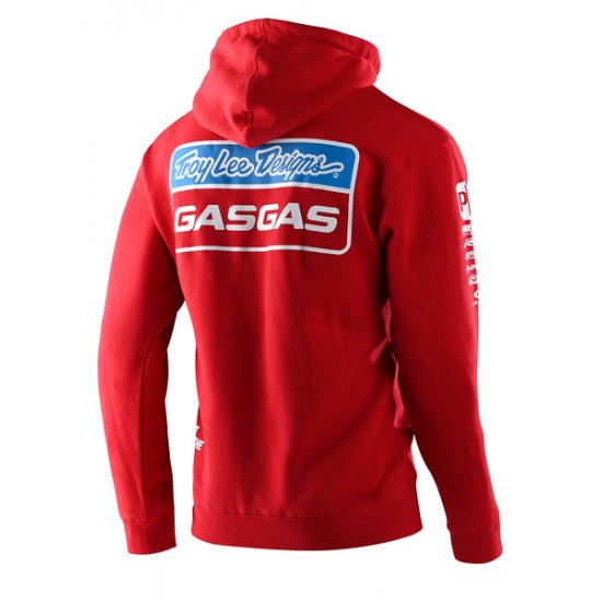 TLD GASGAS Team Pullover Hoodie Red