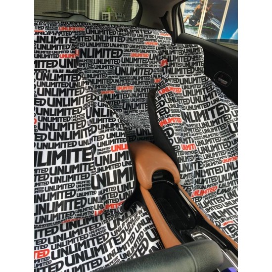 UNLIMITED Car Front Seat Cover LOGO