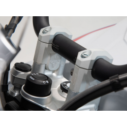 Bar Riser H=40 Mm. Silver. R1200GS (12-18), R1250GS (18-).