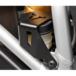 Brake Fluid Reservoir Guard Black. BMW R1200GS, R1250GS