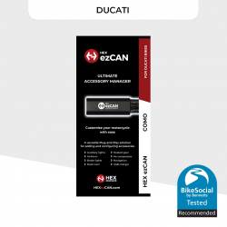 HEX ezCAN Como for Ducati Bikes HEX ezCAN Como for Ducati Bikes
