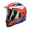 ACERBIS Reactive Helmet (White/Blue/Red) 