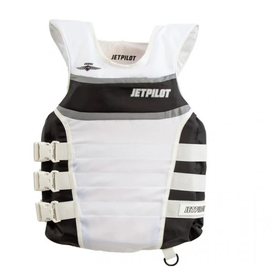 Jet Pilot F-86 Sabre Vest - White/Black