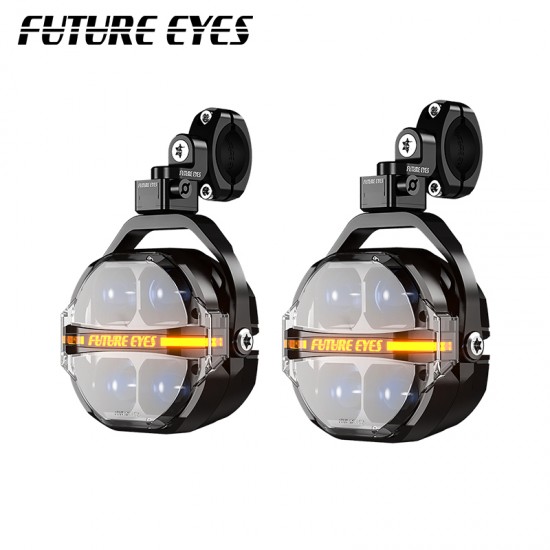 Future Eyes X100 Motorcycle Auxiliary Light Future Eyes X100 LED Motorcycle Fog Light and Spotlight